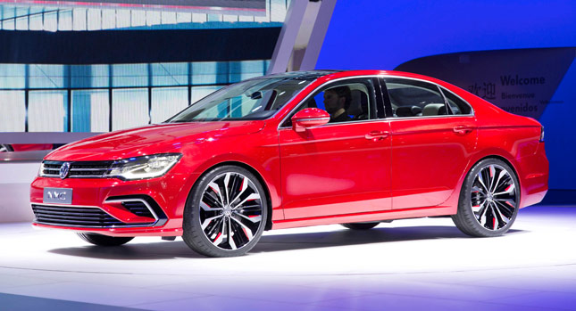  VW's NMC Concept Could be Produced as a Rival for the Mercedes CLA