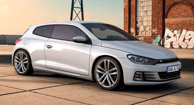  VW Sharpens Up New Scirocco and Golf Variant with R-Line Packages