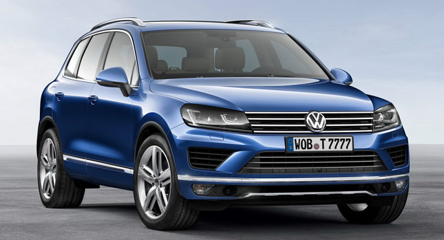  Refreshed 2015 Volkswagen Touareg to Bow in Beijing