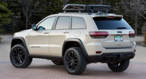 Jeep Grand Cherokee EcoDiesel Trail Warrior is one of six concept vehicles developed by the Jeep® and Mopar brands for the 48th Annual Moab Easter Jeep Safari. Jeep Grand Cherokee EcoDiesel Trail Warrior is one of six concept vehicles developed by the Jeep® and Mopar brands for the 48th Annual Moab Easter Jeep Safari.