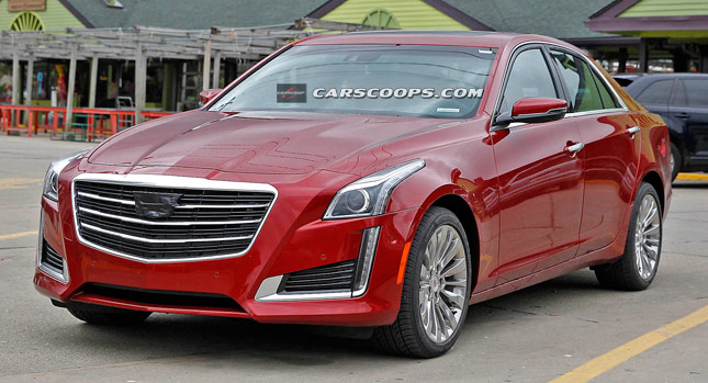  Scoop: 2015 Cadillac CTS Also Gets a New Schnozzle