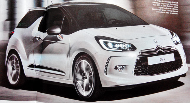  Updated 2015 Citroen DS3 Takes Off its Glasses Early