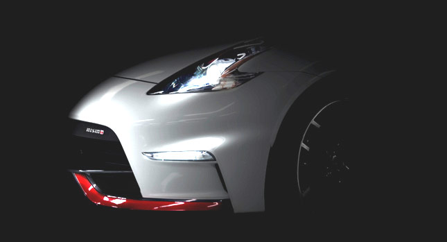  Nissan Teases Special Global Nismo Debut, Looks Like 2015 370Z Nismo