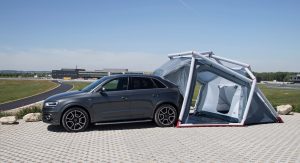 VW Amarok Power Concept, Tent for Audi Q3 Debut at Worthersee