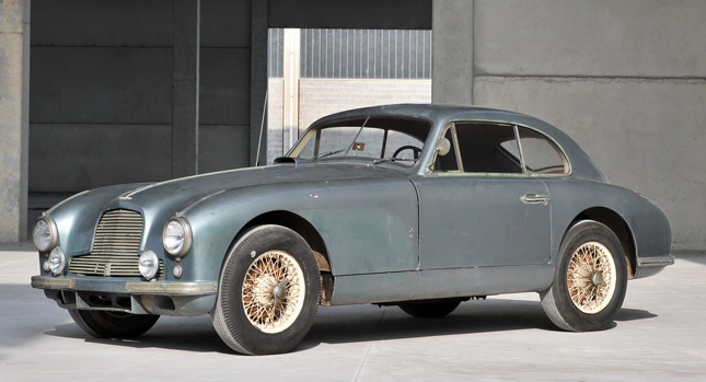  Original, Untouched 1953 Aston Martin DB2 Vantage Coupe Going to Auction