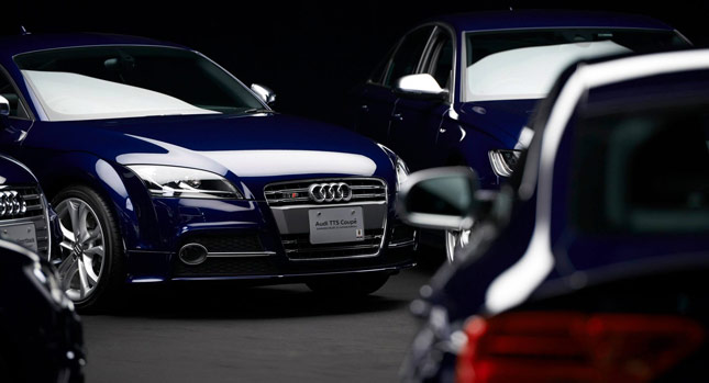  Audi Makes 11 Samurai Blue Limited Edition Models for Japan