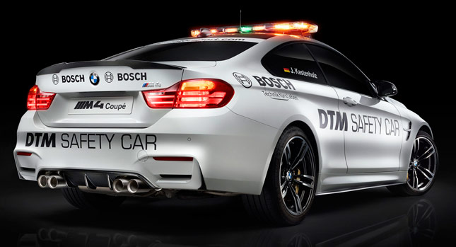  New BMW M4 Coupe Suits Up as the Safety Car for the 2014 DTM Season