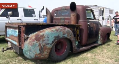 Custom Rat Rod Diesel Pickup Used for Towing and Drag Racing | Carscoops