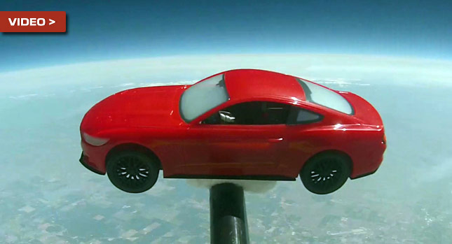  Watch a Ford Mustang Revell Model Kit Take a Trip to Space and Back