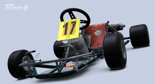  Ayrton Senna's First Go-Kart and F1 Car Added to Gran Turismo 6