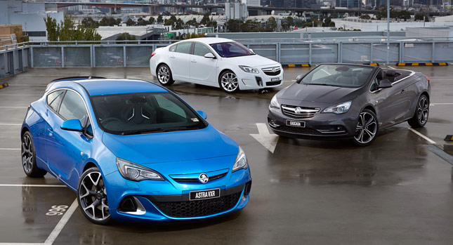  Holden to Bring Astra VXR, Cascada and Insignia VXR to Australia and New Zealand