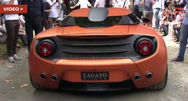  Lamborghini 5-95 by Zagato Revs its Engine at Villa d’Este
