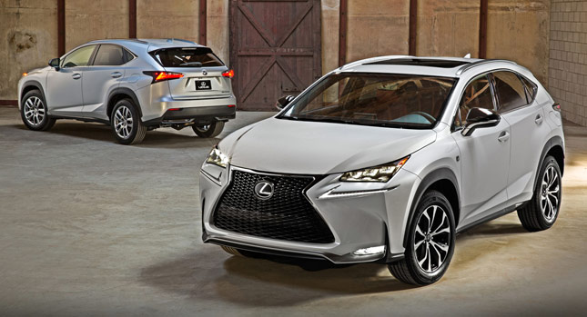  New Lexus NX Crossover Priced in the UK from £29,495; Hybrid Arrives First, Turbo in March 2015