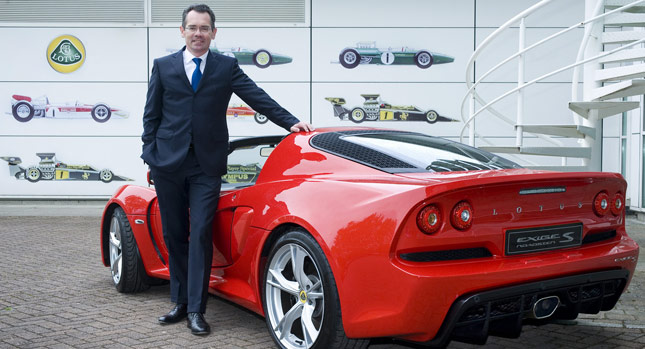  Lotus Appoints Ex-PSA Peugeot-Citroen Boss as New CEO