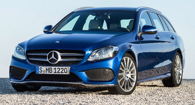  Mercedes Details New 2015 C-Class Estate in 50 Photos and Videos