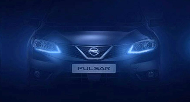  Nissan Teases New Pulsar Compact, Will Be Revealed on May 20
