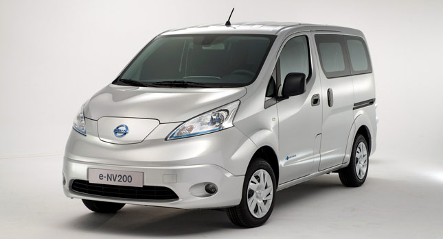 Nissan Prices the e-NV200 Electric Van from £13,393 in the UK