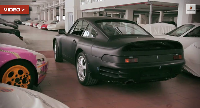  Porsche Remembers when it Stuffed an Audi V8 into the Back of a 911