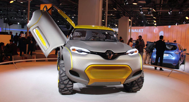  Renault Kwid Concept May Spawn Production Crossover Smaller than Captur