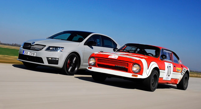  Skoda Celebrates 40 Years Since its First RS Model