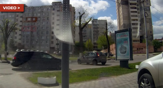  Watch an Out of Control Car in Reverse Wreak Havoc in Russia