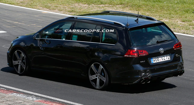  New VW Golf R SportWagen Spied Again; Would You Buy One?
