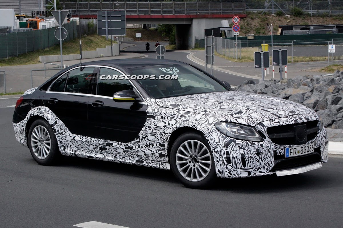 Scoop: Why This C-Class Prototype Likely a Test Mule for the Next E-Class | Carscoops