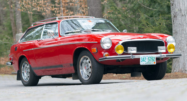  Low-Mileage 1973 Volvo P1800ES Fetches Record $92,400 at U.S. Auction