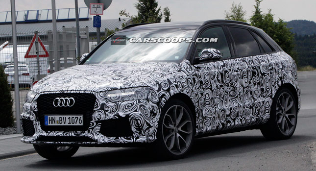  Scoop: Audi Prepares RS Q3 for a Make Up Session
