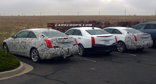  U Spy: What's Up with These Camouflaged Cadillac ATS Coupes and Sedan?