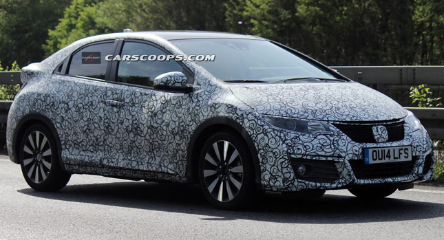 Scoop: Honda Facelifts 2015 Civic Hatch After Type R Concept