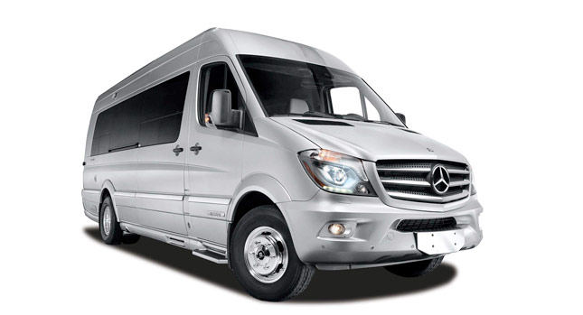  Airstream and Mercedes Launch 2015 Autobahn Luxury Passenger Van