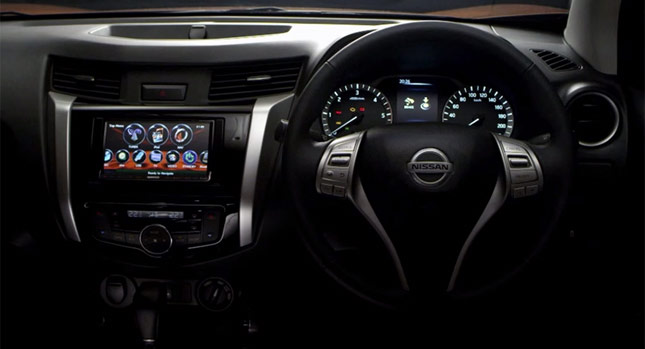  Nissan Offers a Glimpse of the 2015 Frontier / Navara's Interior [w/Videos]