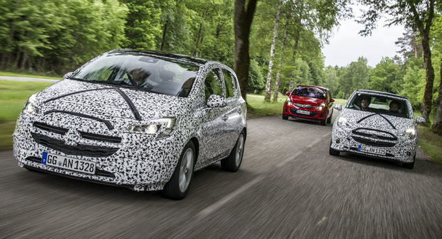  Opel Releases First Video Teaser of New 2015 Corsa; Plus New Photos