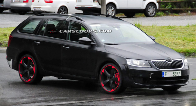  Skoda's Pumped Up Octavia RS280 Special Possibly Spied