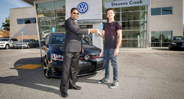  First 2015 Golf GTI Delivered to U.S. Customer; VW Offers Free GoPro Camera for Limited Time