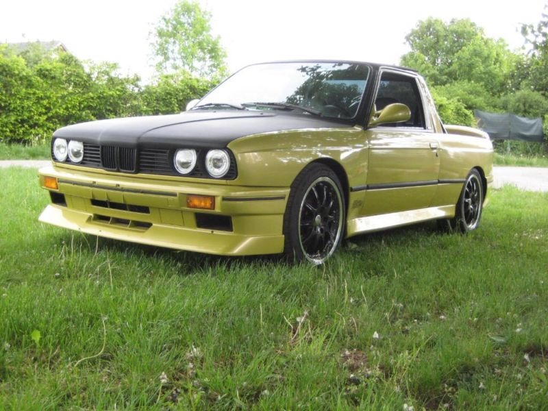 Potpourri: 1988 BMW M3 E30 Baur Pickup Truck with…540i V8 | Carscoops