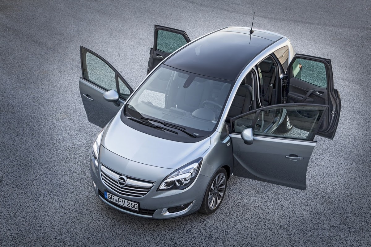 Opel Meriva Gets Entry-Level 94HP 1.6 CDTI Diesel, Averages 4.0 L/100 ...