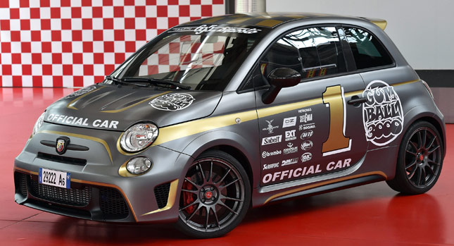  Abarth 695 Biposto Is the Official Car of the 2014 Gumball 3000 Rally [w/Videos]