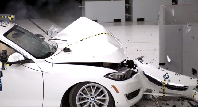  BMW 2-Series Impresses IIHS, Achieves Top Safety Pick+ Rating