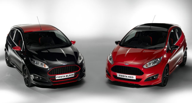  Ford Bumps 1.0 EcoBoost up to 138 HP for Fiesta Red and Black Editions