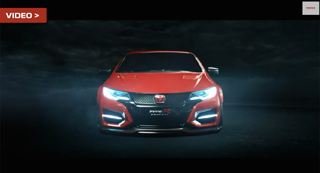  Honda Teases Civic Type R in Wild Video