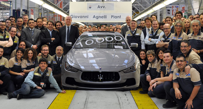  Fiat-Chrysler Says Maserati Plant Strike in Italy is "Absolutely Incomprehensible"