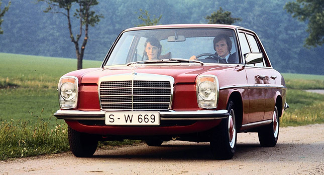  Mercedes Remembers the 240 D 3.0, the First 5-Cylinder Diesel Production Car