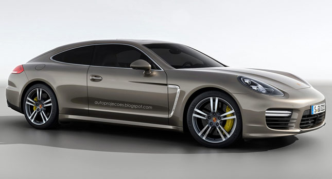  Porsche Panamera Coupe Could Give Mercedes S-Class Coupe a Run for its Money
