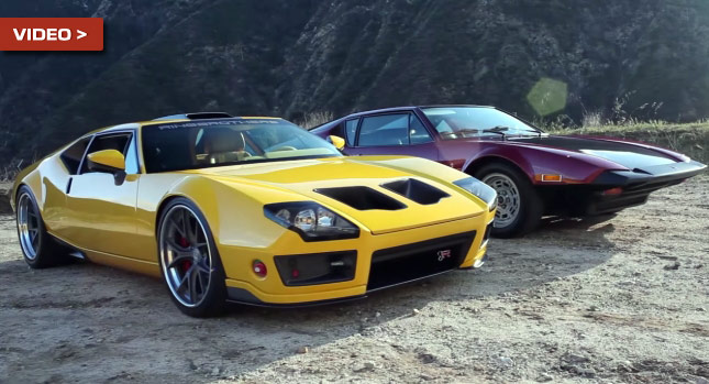  Which Would You Have: Restored DeTomaso Pantera or Modern(ized) SEMA Showstopper?