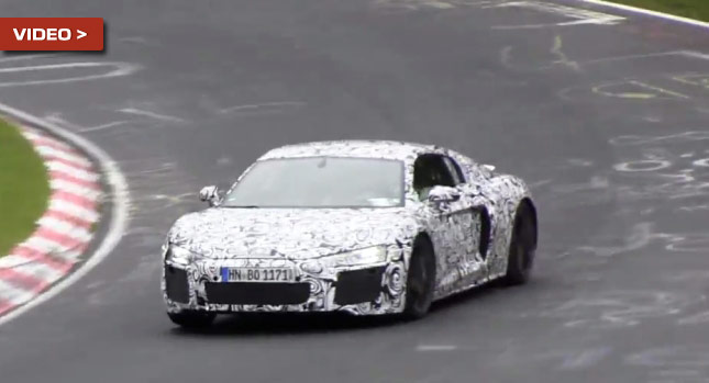  Upcoming 2016 Audi R8 Seen and Heard Around the Ring