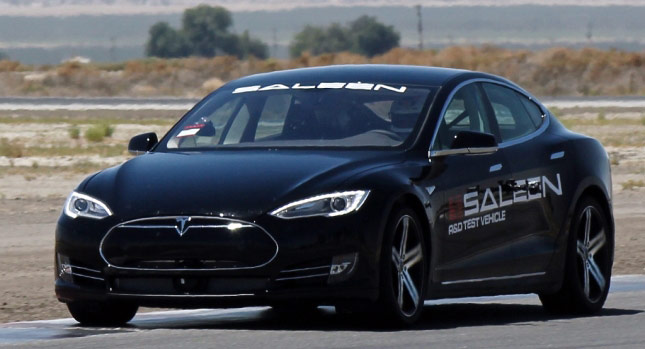  First Saleen-Modified Tesla Model S Spotted
