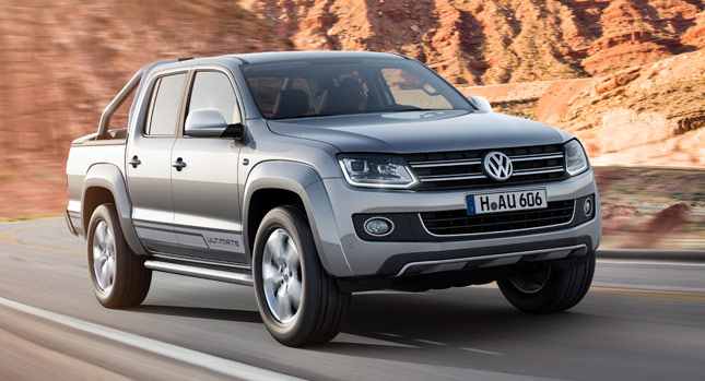  VW Launches Range-Topping Amarok Ultimate with Bi-Xenon Headlights and LED DRLs