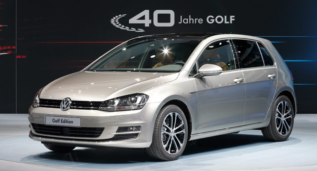 VW Unveils Golf Edition, Beetle Cabriolet Karmann at AMI Leipzig Show